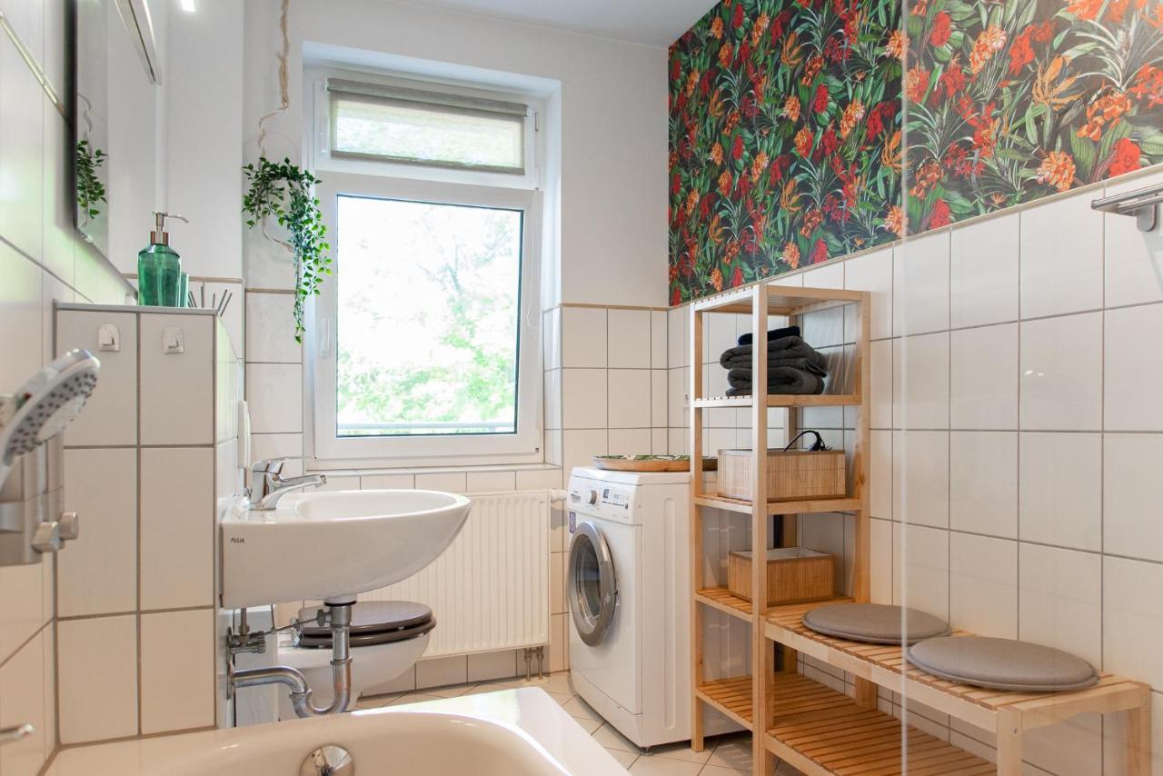 Stilvolles Apartment - Balkon, Netflix, Nespresso, Zentral, Messe Chemnitz Exterior foto