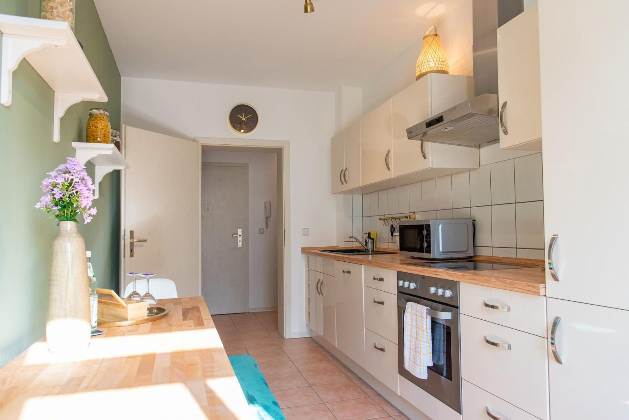 Stilvolles Apartment - Balkon, Netflix, Nespresso, Zentral, Messe Chemnitz Exterior foto
